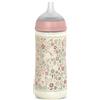 Suavinex Biberon 360 ml SX Pro, Neonati +6 Mesi, Wonder Fiori Rosa