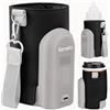 LIONELO Thermup Go Evo Scaldalatte Portatile per biberon per Neonati, Mantiene Liquidi caldi, 5 Temperature operative da 38 a 50°C Ricarica USB-C, Fino a 9 Ore di Funzionamento