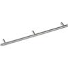 Unbekannt GRIMME 8569210860 - Maniglia per armadio Enija in acciaio INOX spazzolato, diametro 12 mm, larghezza 900 mm, distanza tra i fori 860 mm