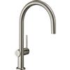 hansgrohe Talis M54 Miscelatore cucina monocomando 220, 1 getto, acciaio inox, 72804800