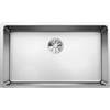 BLANCO ANDANO 700-U 522971- Lavello da cucina da incasso, vasca da incasso, con sistema di scarico InFino, finitura in acciaio inox satinato