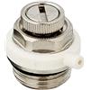 Cornat Valvola di Sfiato Automatica Termosifoni, Risparmio Energia, Nessuno Sporco nè Rumore, Misura 1/2, Ottone, 2 pezzi