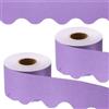 PATIKIL 2 Rotoli 65.6 Piedi Bordo Lavagna Glitter per Aula Viola Chiaro | Poster Bordo Lavagna Sughero Decorazione Bordi Ondulati Decorativi, Ufficio Armadietto