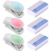 TYFGRT Confezione Da 3 Mini Cucitrici, Cucitrici Piccole Colorate, Cucitrici Con Punti Metallici, Cucitrici Portatili, Graziose Cucitrici Per Studenti, Adatte A Casa, Scuola, Ufficio