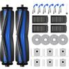 Yoneenair Set di 23 accessori per robot aspirapolvere ECOVACS DEEBOT T30C Omni/ T30C Omni Gen2, 2 spazzole principali, 6 sacchetti per la polvere, 4 salviette, 4 filtri HEPA, 6 spazzole laterali, 1 spazzola per