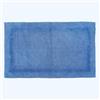 HOMESCAPES Tappetini da bagno extralarge di lusso da 1600 g/m², super morbidi, 100% cotone, reversibili, antiscivolo, lavabili, super assorbenti, ad asciugatura rapida, tappetino da bagno blu