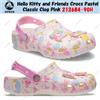 Crocs Zoccolo classico pastello Hello Kitty and Friends Crocs rosa 212684-90H tagli...