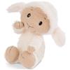 NICI 62253 Sheepmila Pecorella di peluche morbida, tenero pupazzo per coccole e giochi, per adulti e bambini, 22 cm, bianco