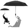 Homefantasy Ombrellino Parasole Passeggino Universale, Ombrellino per Carrozzina, Protezione Anti UV 50+ / Diametro 90 cm con Manico Universale