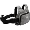 FESSOSKO Cintura di Sicurezza per Moto per Bambini, Imbracatura di sicurezza regolabile con Strisce Riflettenti, Adatta per Bambini Neonati, Grigio