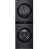 LG WT1716BBF LAVASCIUGA, Caricamento frontale, capacità lavaggio 17 kg, asciugatura 16 6 programmi, Profondità 77 cm, Giri 1100 rpm, Essence Black Steel, Classe E