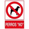 WOLFPACK Poster/Segnale CaniNo 30 x 21 cm.