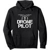 Drone Pilot Cute & Funny Droning Gifts Simpatico pilota di drone Divertenti amanti dei droni Felpa con Cappuccio