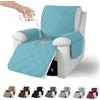 Jinfanshurich Fodera protettiva per sedia con tasche, protezione per sedia relax e sedia TV, fodera per sedia antiscivolo e copripoltrona, coprisedia lavabile per cani, animali domestici e bambini