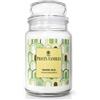 Price's Candles Warm Hug - Candela Profumata in Giara Grande 560 g, Durata fino a 130 Ore, Bergamotto Vaniglia e Muschi, Fragranza Legnosa & Speziata, Vetro con Coperchio