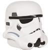TruffleShuffle Groovy GR90670 Elmetto Completo Storm Trooper Star Wars Lampada LED da Scrivania con Funzionamento a Batteria, Plastica, Bianco