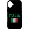 Italia Gifts Family Couples Group Boys G Custodia per iPhone 16 Plus Bandiera Vintage Italia Italia Italiano Uomo Donna Bambini