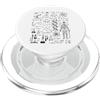 Science Creative Ideas Astronomia Fisica Matematica Biologia Chimica Scienza Doodle PopSockets PopGrip per MagSafe