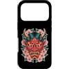Japanese Aesthetic by Tokyo Waves Custodia per iPhone 17 Pro Maschera Yokai Oni giapponese del demone del diavolo Hannya con fiori di ciliegio