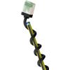goobay 74351 - Cavo patch CAT 8.1 slim/ultra flessibile RJ45 CAT 8.1, U/FTP CU, OFC/sottile Ethernet LAN con connettori corti/40 Gbps, 2000 MHz LSZH, antipiega/nero 0,25 m
