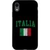 Italia Gifts Family Couples Group Boys G Custodia per iPhone XR Bandiera Vintage Italia Italia Italiano Uomo Donna Bambini