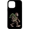 Bigfoot Bonsai Tree Lovers Custodia per iPhone 13 Pro Max Bigfoot - Albero bonsai da portare con sasquatch, giardino, natura zen