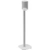 Vogel's SFS 4113 Piedistallo per altoparlanti per Sonos ERA 100, dotato di Cable Inlay System, Altezza 82 cm, Max. 5 kg, bianco, 1 Piedistallo