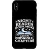 Night Reader Book Mom Midnight Reading Custodia per iPhone XS Max Capitoli del libro Night Reader Mom Lost In Midnight