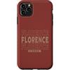 Oregon born and Oregon apparel Custodia per iPhone 11 Pro Max Vintage Firenze Oregon