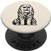 Chow Chow Lover Gifts Divertente cane Chow Chow con occhiali da sole PopSockets PopGrip Adesivo