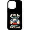 Level 20 Unlocked Awesome Since 2006 Custodia per iPhone 15 Pro Max Livello 20 sbloccato fantastico dal 2006