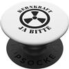 Pro Nuclear Energy Reliable Power Future Energia nucleare Sì Please Pro Supporto per l'energia nucleare PopSockets PopGrip Adesivo