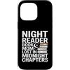 Night Reader Book Mom Midnight Reading Custodia per iPhone 14 Pro Max Capitoli del libro Night Reader Mom Lost In Midnight