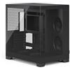 Fractal Design Pop 2 Vision Black case PC gaming con vetro panoramico - Design a doppia camera - 4 ventole reverse - ATX/E‑ATX/mATX/ITX