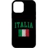 Italia Gifts Family Couples Group Boys G Custodia per iPhone 12 mini Bandiera Vintage Italia Italia Italiano Uomo Donna Bambini
