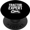 Fraxoweb Tractor Expert Life Farmer per orgogliosi amanti dei trattori PopSockets PopGrip Adesivo