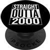 MerchMerica Straight Outta 2000 Divertente 25° compleanno PopSockets PopGrip Adesivo