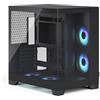 Fractal Design Pop 2 Vision Black RGB case PC gaming con vetro panoramico - Design a doppia camera - 4 ventole RGB reverse - ATX/E‑ATX/mATX/ITX