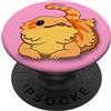 Bartagamen DearPrint Bearded Dragon Beardie Pogona Barbata Lizard Pink PopSockets PopGrip Adesivo