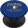 Maglietta Francia Uomo Francia Francese Regalo Francia Torre Eiffel Francese Francia Francese PopSockets PopGrip Adesivo