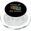 Boombox - Keeping It Old School - Dresse Keeping It Old School - Retro Boombox 80s 90s Hip Hop Music PopSockets PopGrip per MagSafe