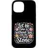 Bible Reflection Grace Reminder Custodia per iPhone 15 Let He Who Is Without Sin Cast The First Stone |-