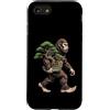 Bigfoot Bonsai Tree Lovers Custodia per iPhone SE (2020) / 7/8 Bigfoot - Albero bonsai da portare con sasquatch, giardino, natura zen