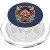 Hannya Oni By Tokyo-Waves Maschera giapponese del diavolo Hannya giapponese Oni Maschera Yokai Oni PopSockets PopGrip per MagSafe