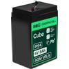 Green Cell Batteria AGM 6V 5Ah ricaricabile sigillata VRLA | Per UPS, allarmi, giocattoli elettrici, impianti solari, scooter, backup e uso ciclico senza manutenzione