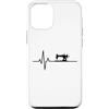 Heartbeat Sewing Machine Custodia per iPhone 12/12 Pro Macchina da cucire Heartbeat