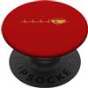T-shirt Spagna Retro Vintage Jersey Espa T-shirt Spagna Retro Spanish Espanol Madrid Barcelona PopSockets PopGrip Adesivo