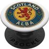 Utopia Sport Scotland Shop Scotland Alba Rampant Lion Thistles - Adesivo da viaggio vintage PopSockets PopGrip Adesivo