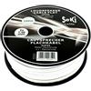 Seki 312644 cavo per altoparlante, Piatto 2 X 1,5 mm², 100 m Bianco