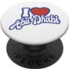 I Love Names Amo Abu Dhabi PopSockets PopGrip Adesivo